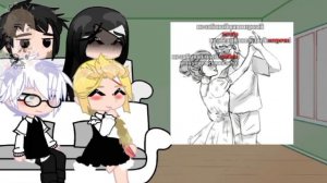 //Реакция персонажей Tiny bunny на... //Ру//#tinybanny #gachalife #ау