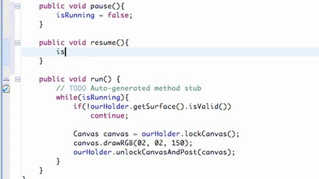 Android Application Development Tutorial   070   Establishing a Better Animation Thread