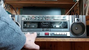 HITACHI TRK-W3W Магнитола магнитофон музыкальный центр