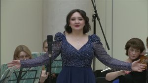 Maria Bakanina - G. Verdi "Tacea la notte placida..."