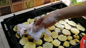 Брокколи с курицей и картошкой в духовке. Есть-Не-Переесть
