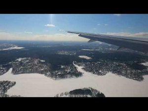 777-300 KHV-VKO. Хабаровск - Москва. Takeoff. Landing