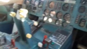 Обзор кабины самолёта ИЛ-86  RA-86095 (всё, что осталось .)