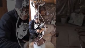 Нанесение патины на изделие