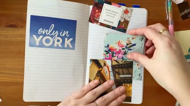 TRAVEL JOURNAL PROCESS | memory keeping journal / scrap book | simple and quick creative journaling смотреть онлайн