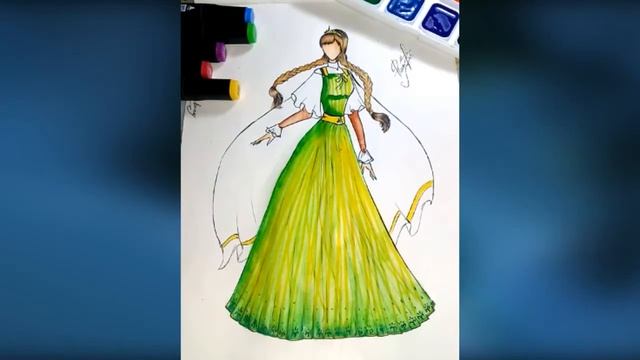 Рисуем Анну в мультфильме Форезн. Эскиз"АННА" .We draw Anna in the Forezn cartoon. A sketch of Anna смотреть онлайн