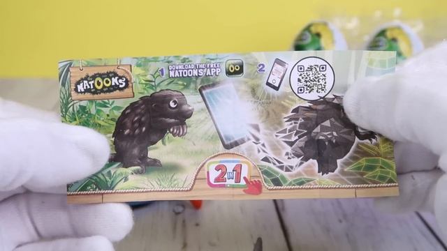 Киндер ?Natoons ? 2020 Сюрприз | Как оживить животных? | Kinder НАТУНС смотреть онлайн