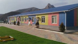 Крым, Судак, детсад в Дачном и Школа в Судаке, март 2017