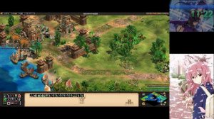 Age of Empires II HD - Suryavarman I 4: Challenging a Thalassocracy (Hard) in 22:32