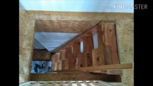 Самодельная лестница гусиный шаг / Homemade goose step ladder