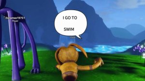 "CatNap,DogDay and a strange fish" RP story in "Poppy Playtime Chapter 3: Smiling Critters RP"Roblo