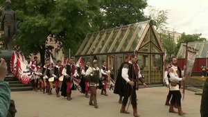 Фестиваль исторических реконструкций "Времена и эпохи" проходит в Москве