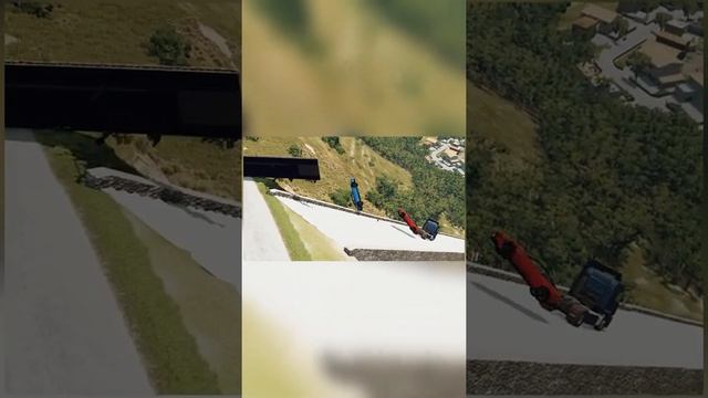 Aston Martin crashes BeamNG.drive смотреть онлайн