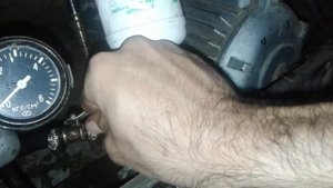 Смазка под давлением компрессора зил