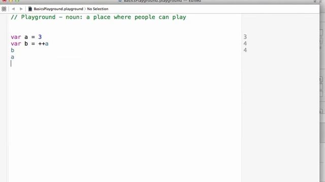 The ++ and -- Operators in Swift смотреть онлайн
