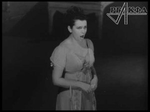 Галина Вишневская поет в Большом театре (1966 г.)