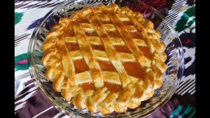 Пирог Косичка с вареньем который тает во рту_Вкусный рецепты_рецепты пирогов_выпечка_УЗБЕКСКАЯ КУХНЯ