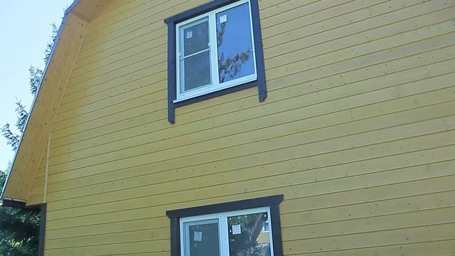 Каркасный дом 6 на 6 с мансардным этажом. смотреть онлайн