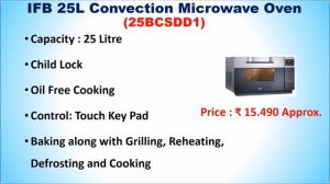 Top 7 Best Microwave Oven in India 2020 with Price | Convection Microwave Oven (माइक्रोवेव ओवन)