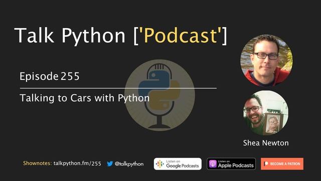 #255 Talking to Cars with Python смотреть онлайн