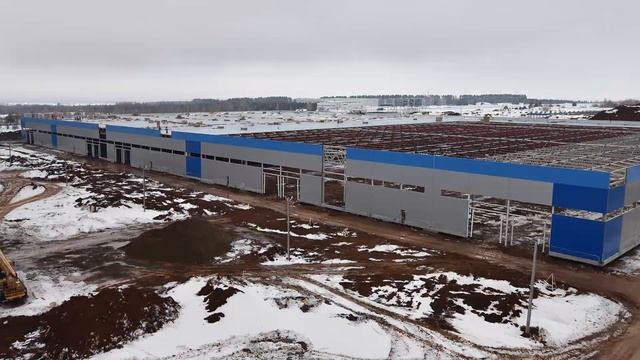 Грандиозное строительство в режиме Таймлапс.Timelapse камера 4K+, 4G/LTE