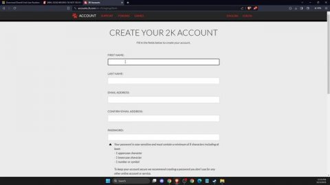 How To Create 2k Account