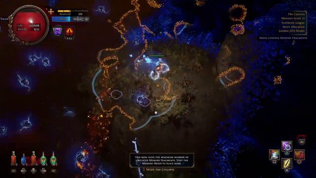 Path of Exile shadow class trap lighting pluss fire and mine build part6 смотреть онлайн