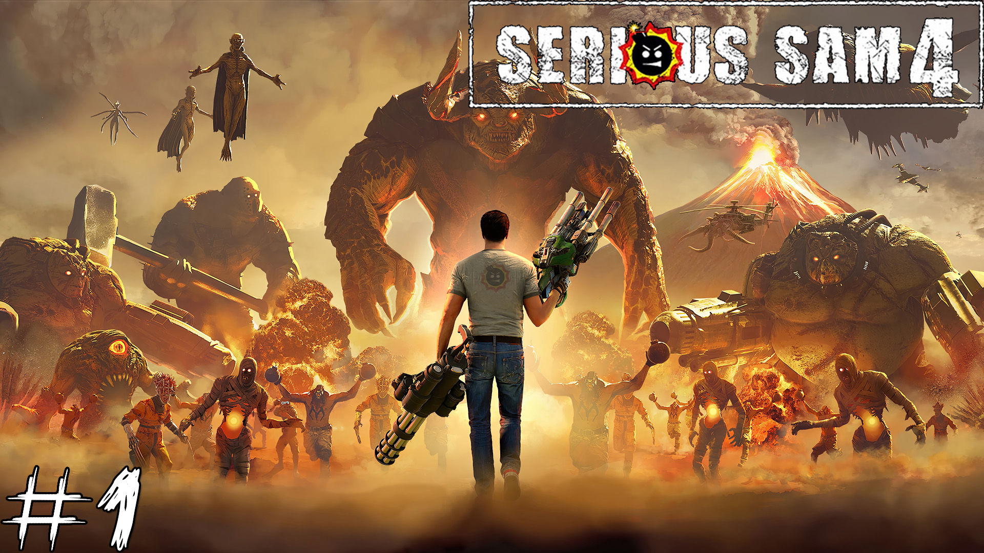 Serious Sam 4 #1 |Одним глазком| Серьезный Сэм