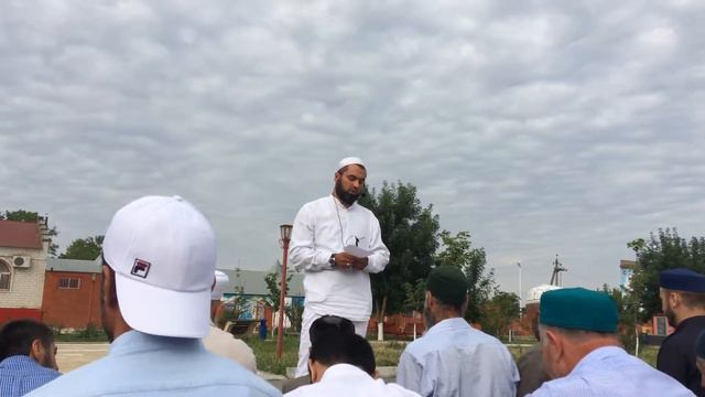 Имам Муслим-гьажи. Ураза-байрам. Праздничная молитва, 25.06.2017г. смотреть онлайн