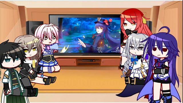 Past Honkai Star Rail react to Genshin Impact || Gacha club смотреть онлайн