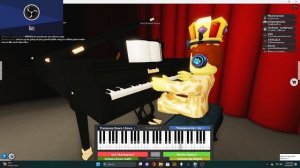 playing Gravity Falls song on roblox piano