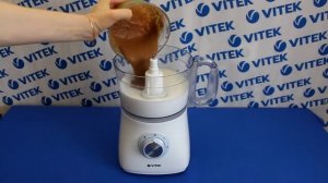 Рецепт приготовления шарлотки с яблоками в кухонном комбайне VITEK VT-1621 W