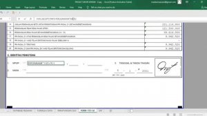 Fill Out Form 1721-A1 and Tax Payment Slip using Ms. Excel