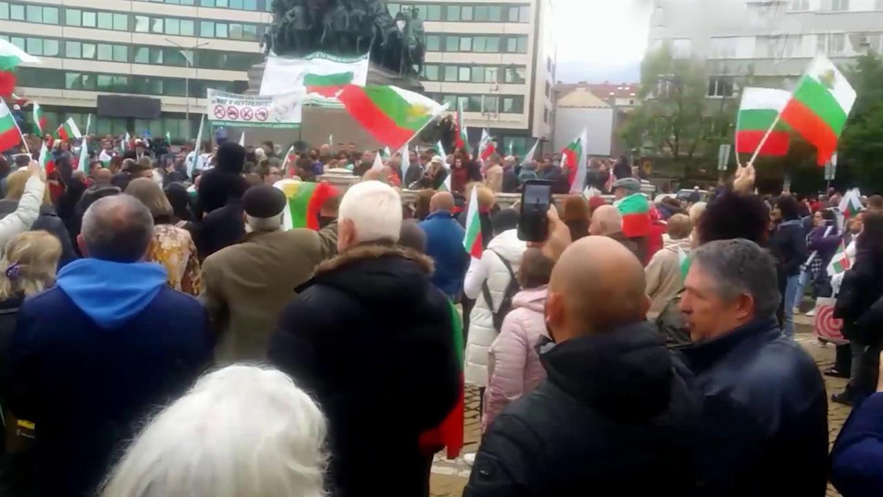 В Болгарии проходят массовые акции против поставок оружия Киеву