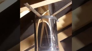 Дымоход сэндвич в чердачном помещении