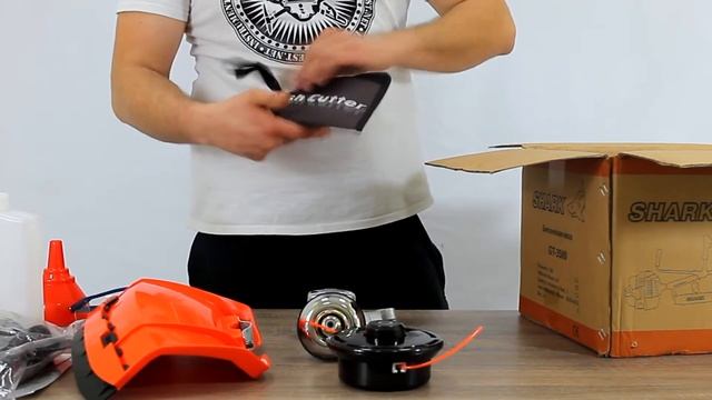 Бензиновая коса shark 3500