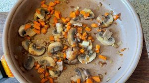 Гречка с шампиньонами