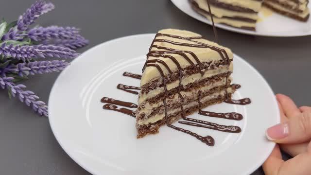 Диетический шоколадный торт без муки! Без духовки за 30 минут!