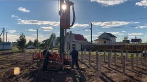 Фундамент на железобетонных сваях / ЖБ Сваи / Санкт-Петербург и Ленинградская область