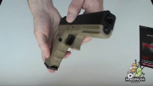 Страйкбольный пистолет WE GLOCK-18 Gen3 Tan
