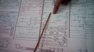 1 Принципиальная схема подачи питания в системе управления электрички, поднятие пантографа ЭР2