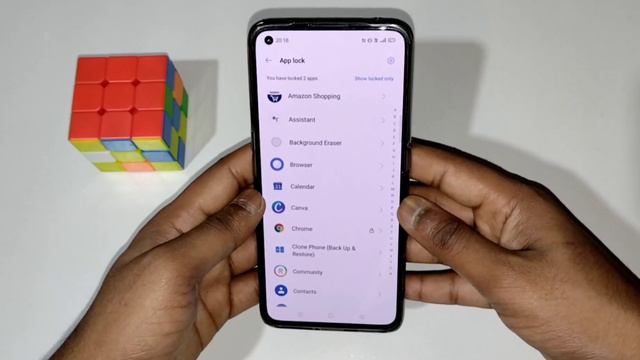 Realme X7 Max mein app lock Per Fingerprint lock kaise lagaye | Realme X7 Max app lock fingerprint