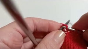 Новогодние носочки ? Дед Мороз Вяжем спицами