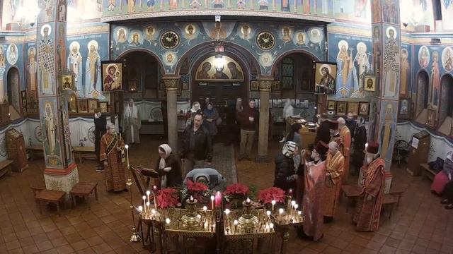 2022.12.31. Sunday before the Nativity. Vigil. YНеделя пред Рождеством Христовым. Всенощная смотреть онлайн