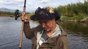 Поездка в Магадан! Река Ланковая. Ловля #кижуча