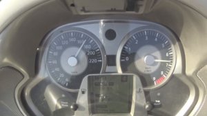 BMW K1200LT Acceleration
