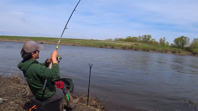 Рыбалка на фидер весной. Река Дон. Липецкая область. смотреть онлайн