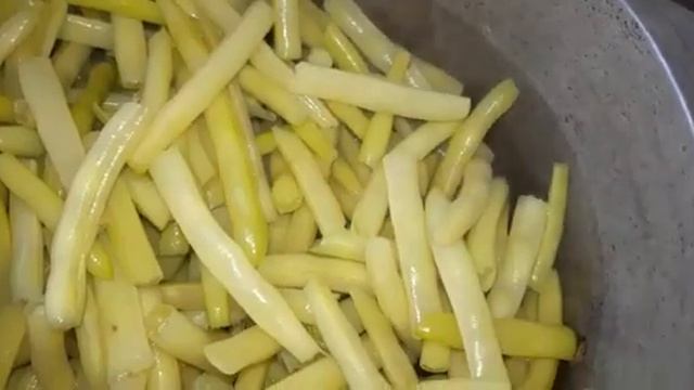 Стручковая фасоль.  Как готовить стручковую фасоль. Рецепт.
