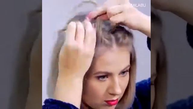 Очень лёгкая прическа своими руками за пять минут на свадьбу выпускной вечер свидание учебу смотреть онлайн