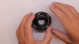 Ремонт диафрагмы Carl Zeiss Pancolar 1,8/50